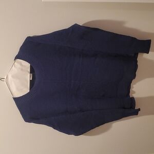 Nwt Sweet Romeo Blue Waffle Sweater Size S (47)
